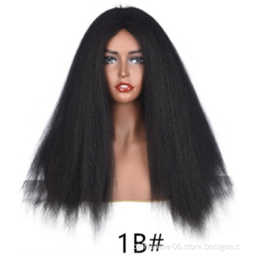 Xin Si braided synthetic wet and wavy highlight custom elastic band satin bag  kinky curly wig